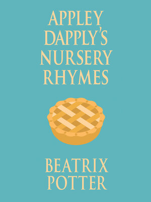 cover image of Appley Dapply's Nursery Rhymes